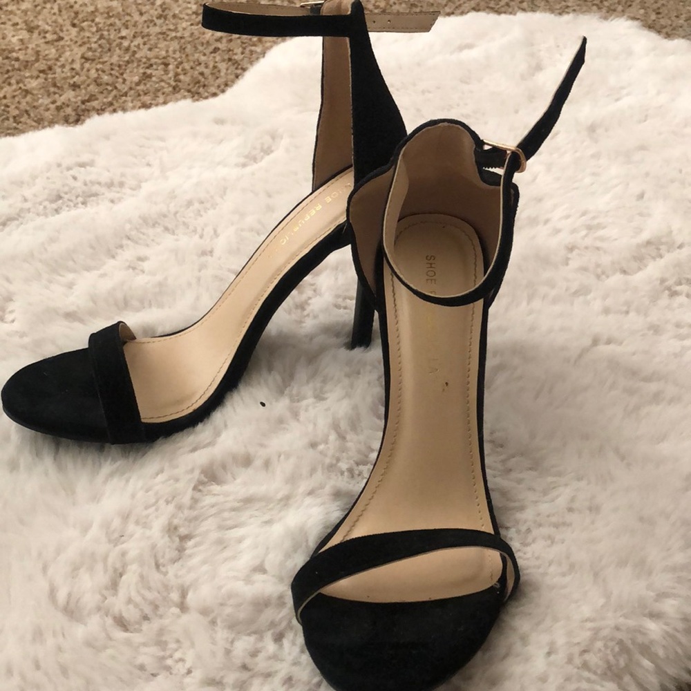 Black heels